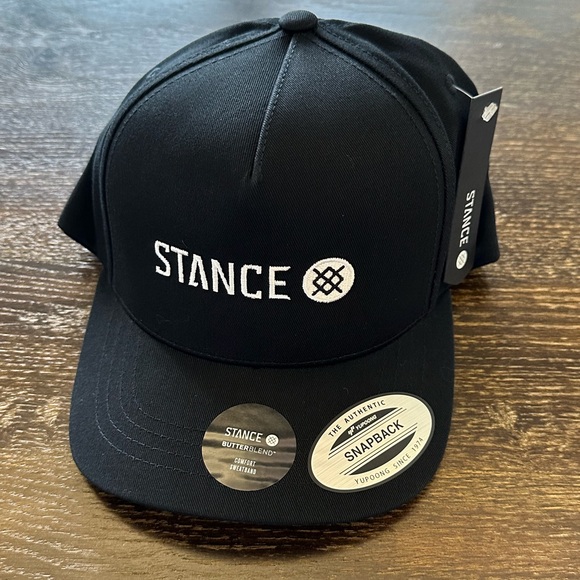 Stance Other - NWT!! Stance Classic Black SnapBack Hat
